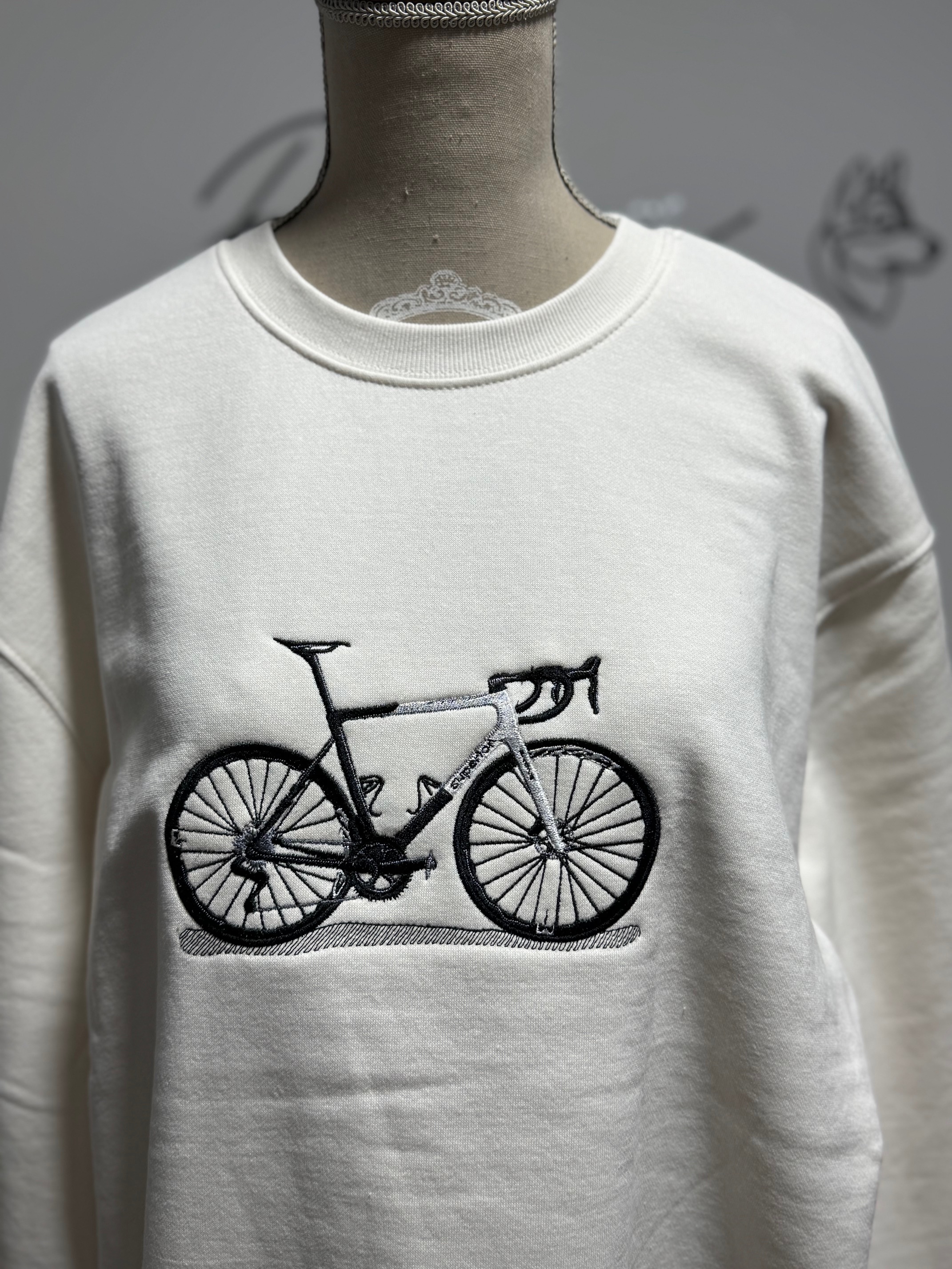 Sudadera Bicicleta Personalizado Bordado