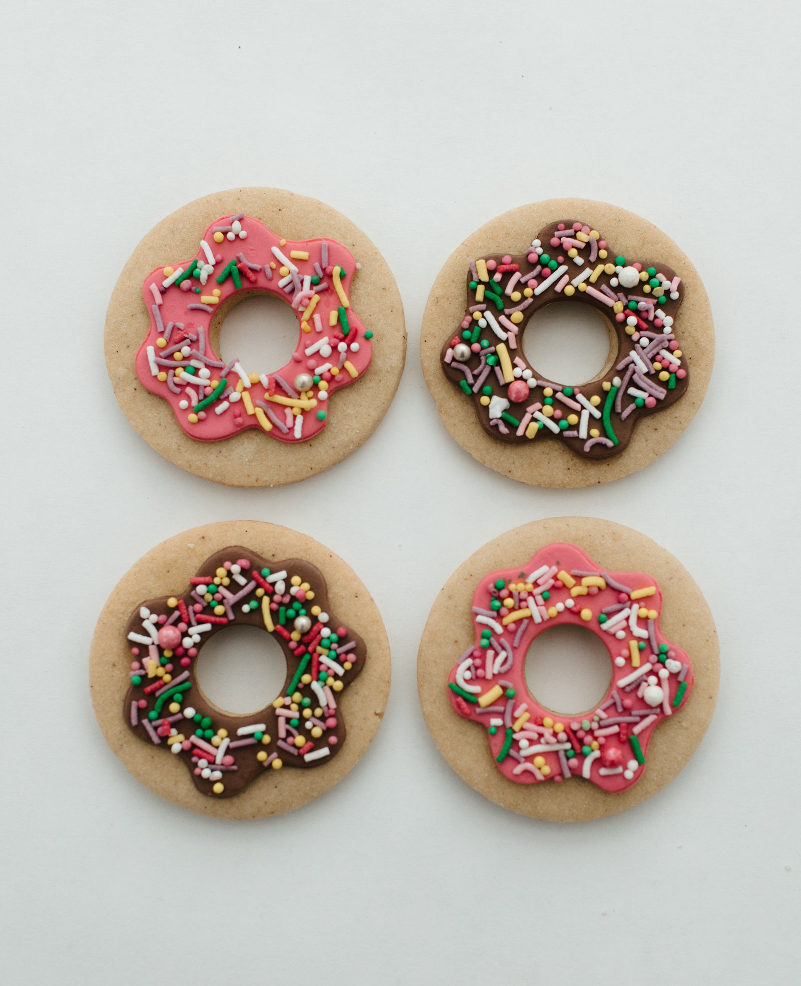 Sprinkle dreams donut cookies