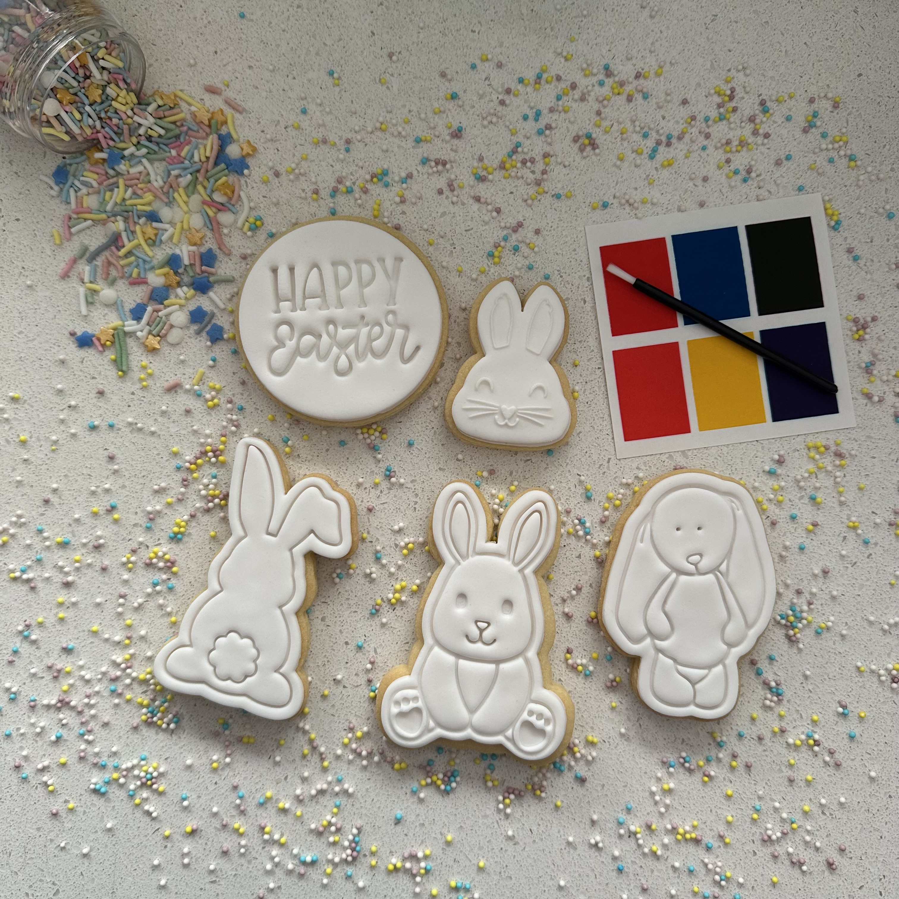 Paint your own Easter Cookies