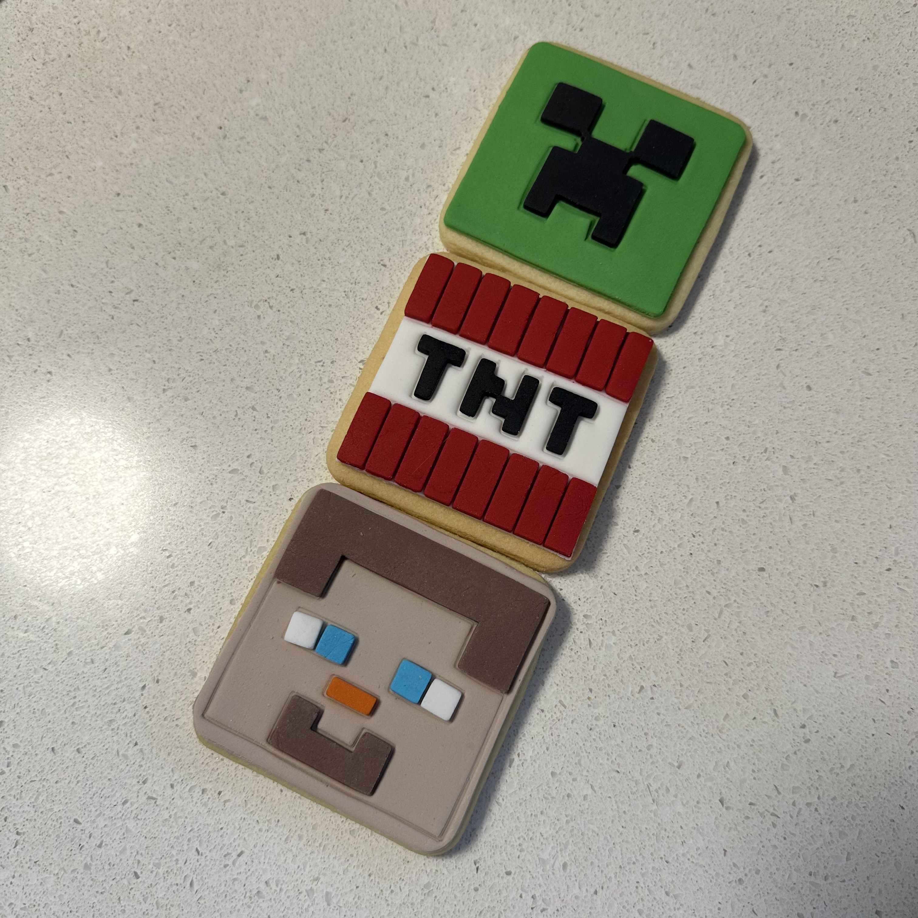 Minecraft Themed Cookies
