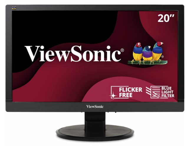 MONITOR 20" VIEWSONIC VA2055SM FHD VGA DVI