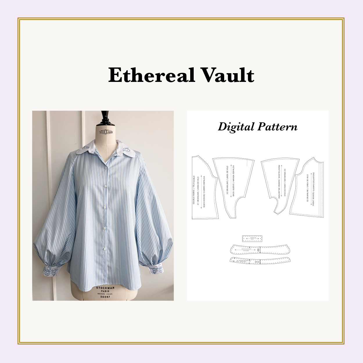 Patrón de Ethereal Vault Shirt