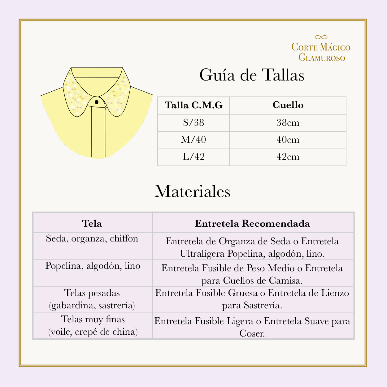 Paquete Completo L’Art du Col – L’Excellence  Couture Signature – L’Essentiel