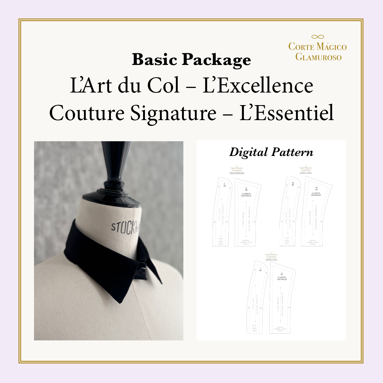 Basic Package L’Art du Col – L’Excellence Couture Signature – L’Essentiel