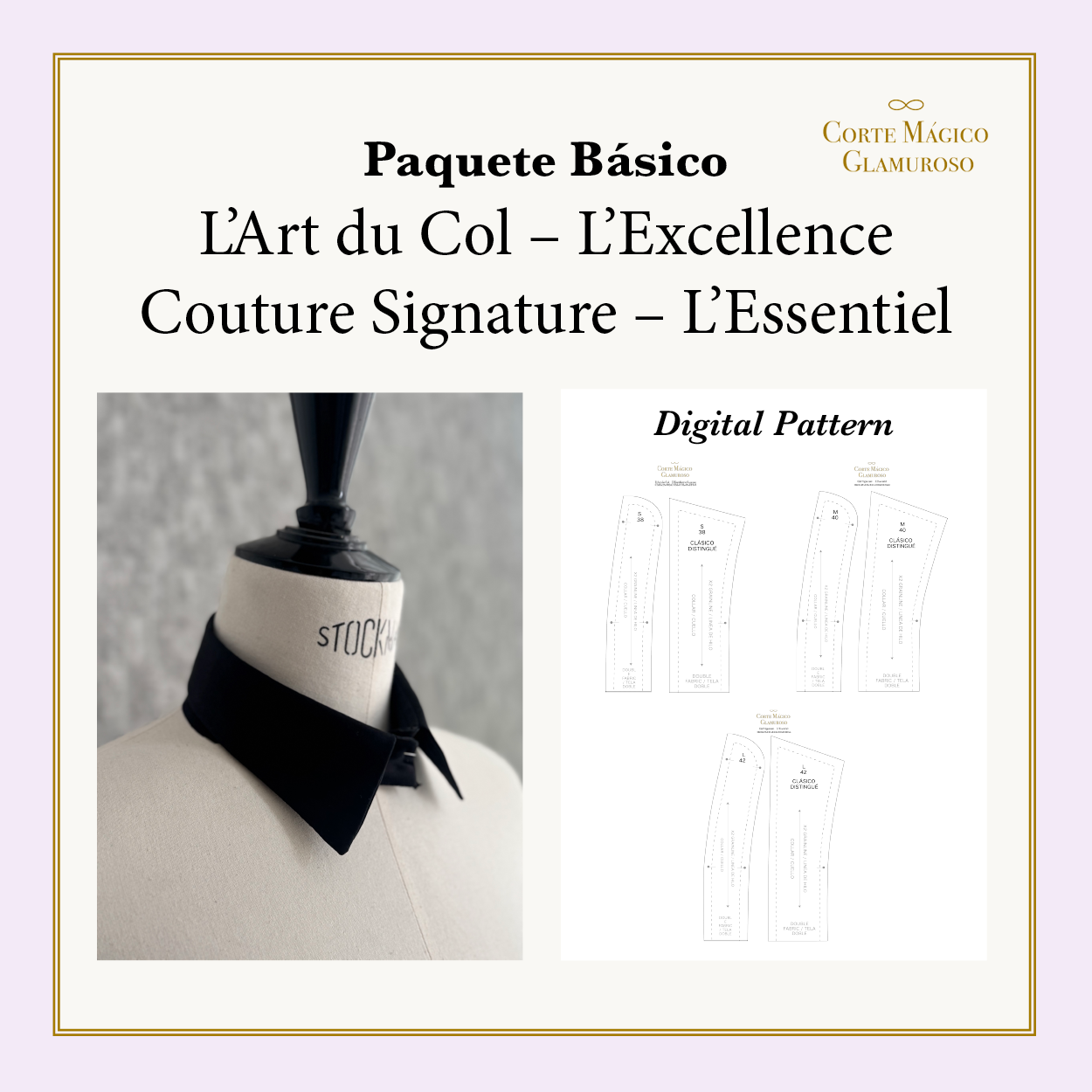 Paquete Básico L’Art du Col – L’Excellence Couture Signature – L’Essentiel