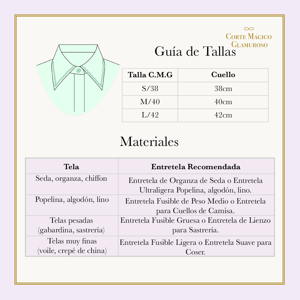 Paquete Básico L’Art du Col – L’Excellence  Couture Signature – L’Essentiel
