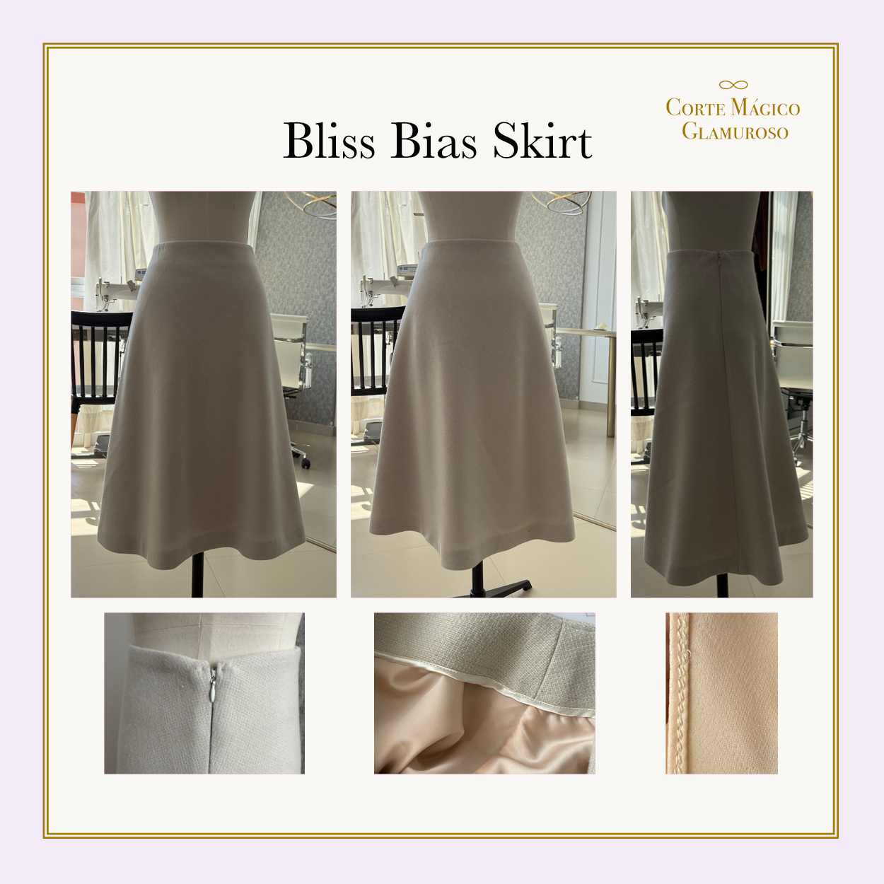 Bliss Bias Skirt