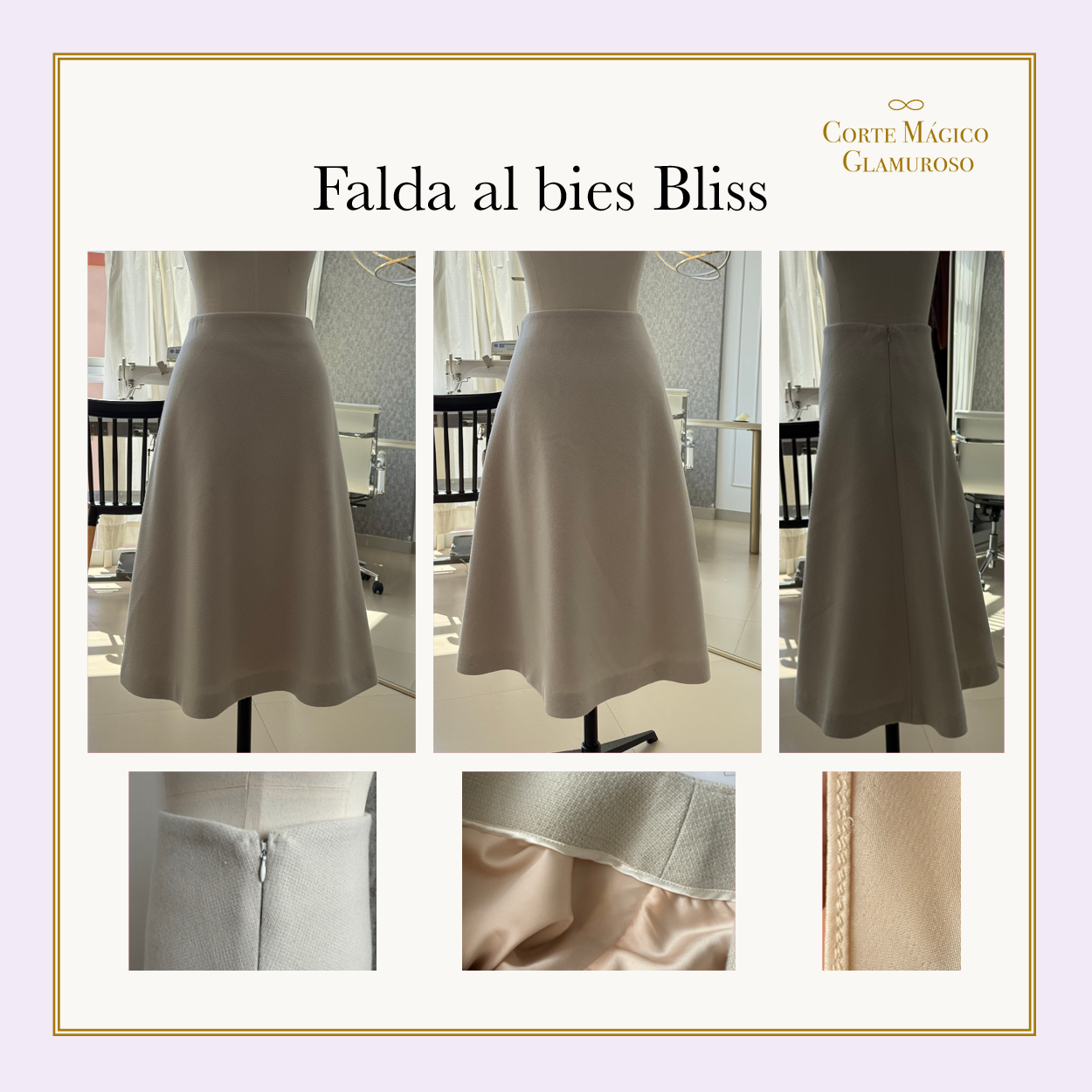 Falda al bies Bliss