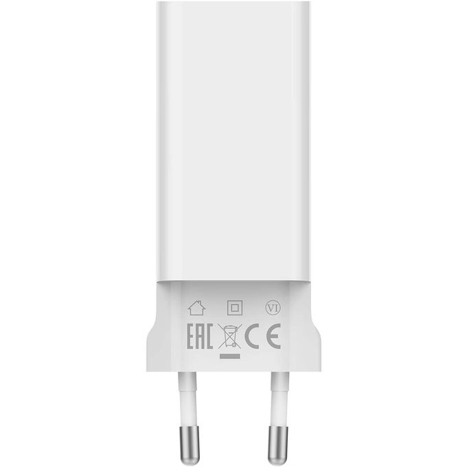 Xiaomi Mi Chargeur Rapide 65W - 2 Sorties Type A et C - Blanc