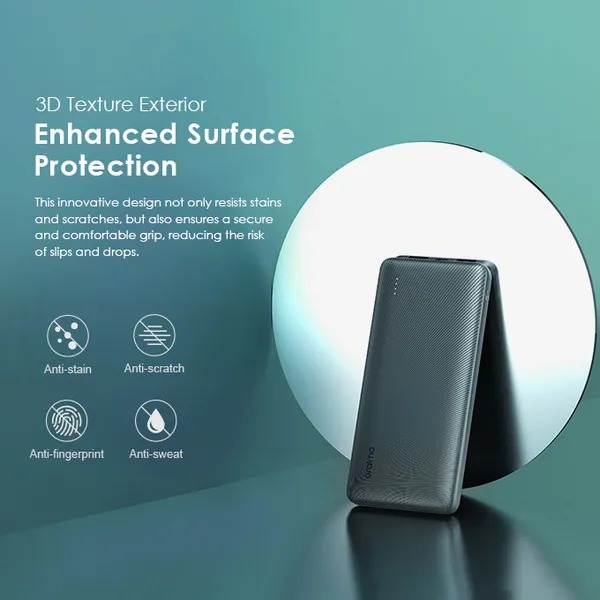 Oraimo Toast 15 Flash - 10000mah - Charge Rapide 15W