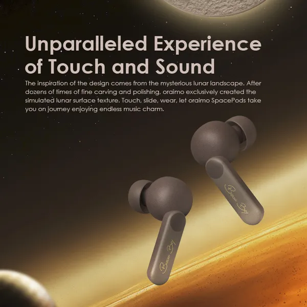 Oraimo Space Pods x Burna Boy - Ecouteurs Bluetooth