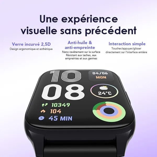 Oraimo Watch 4 Plus - 2.01″ - Ecran HD - IP68 