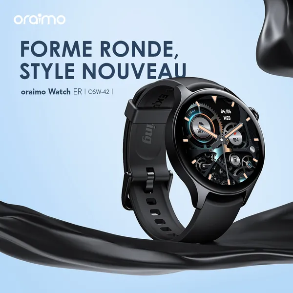 Oraimo Watch ER - 1,43" - Ecran Amoled - IP68