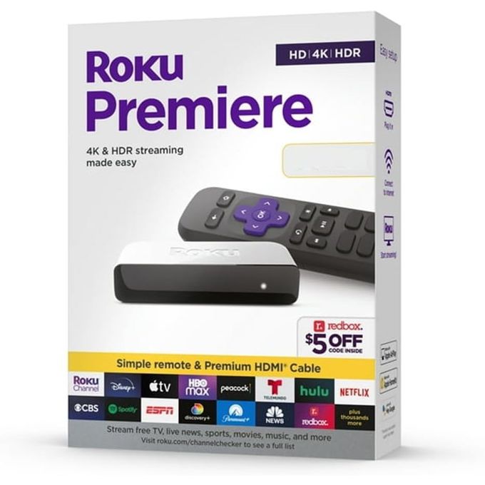 Roku Premiere Box - HDMI - 4K