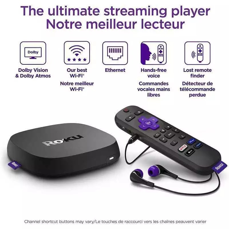 Roku Ultra LT - 4K - Ethernet