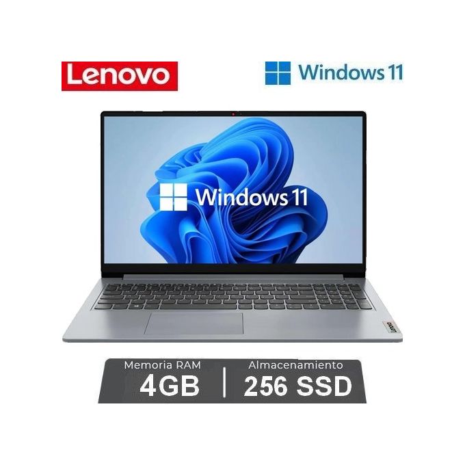 PC Lenovo Ideapad 1 - 256 SSD - 4 GB - 15'6 - Dual Core