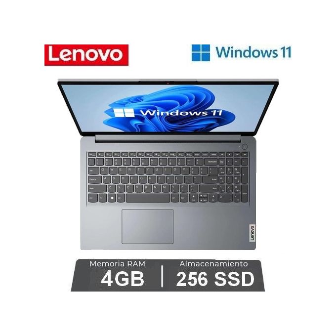 PC Lenovo Ideapad 1 - 256 SSD - 4 GB - 15'6 - Dual Core