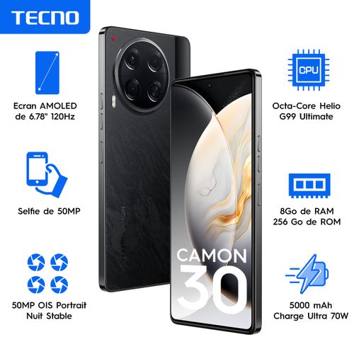 Tecno Camon 30 - 50MP - 5000mah - 6,78 pouces
