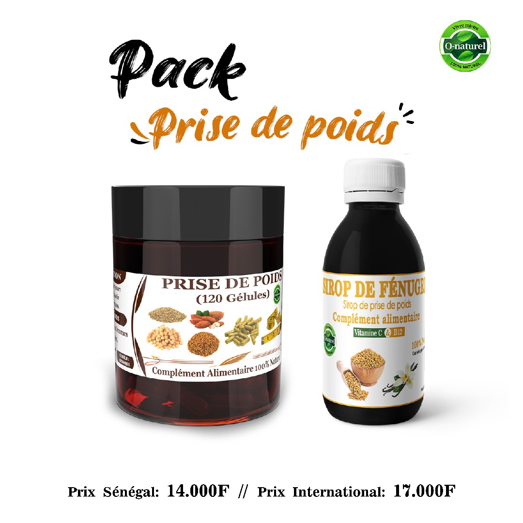 Pack Fenugrec - Prise de poids