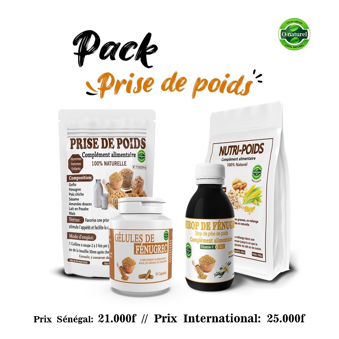 Pack Fenugrec - Prise de poids