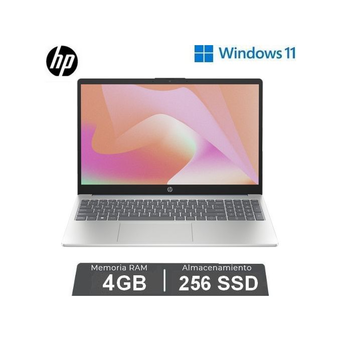 HP Laptop 15 - 256GB SSD - 4Go Ram - 15,6
