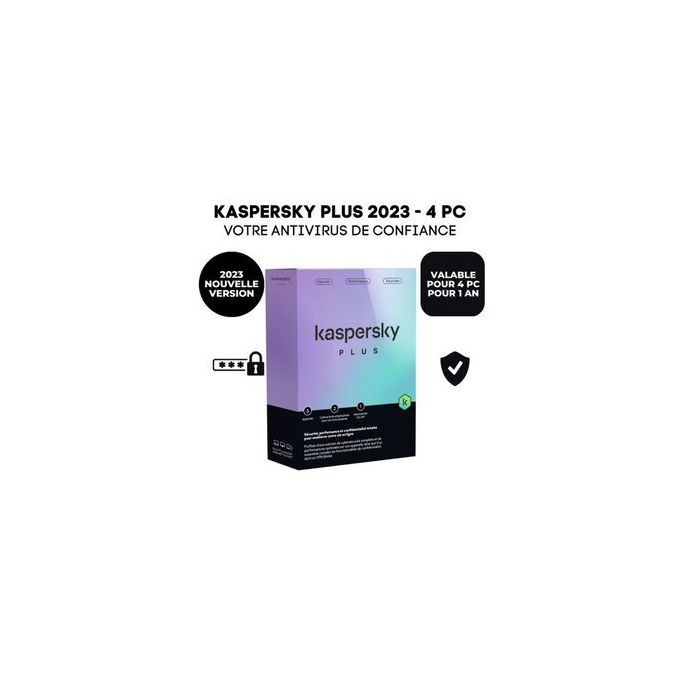 Kaspersky Security Plus 2023 - 4 Postes