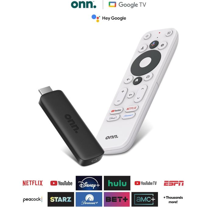 Onn TV Stick HD Android (Google TV) - 8Go - 2Go Ram