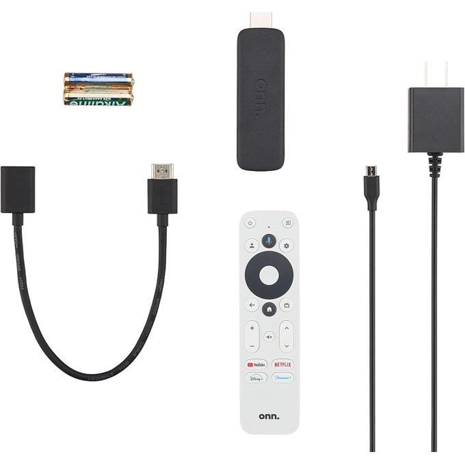 Onn TV Stick HD Android (Google TV) - 8Go - 2Go Ram