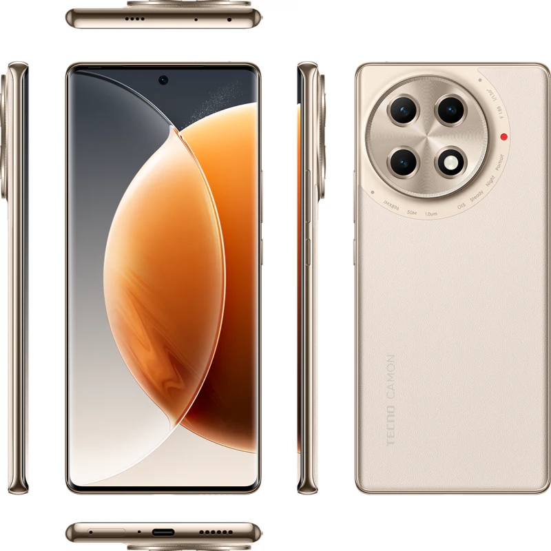 Tecno Camon 30S Pro - 256GB - 8GB Ram - 50Mpx - Écran Incurvé