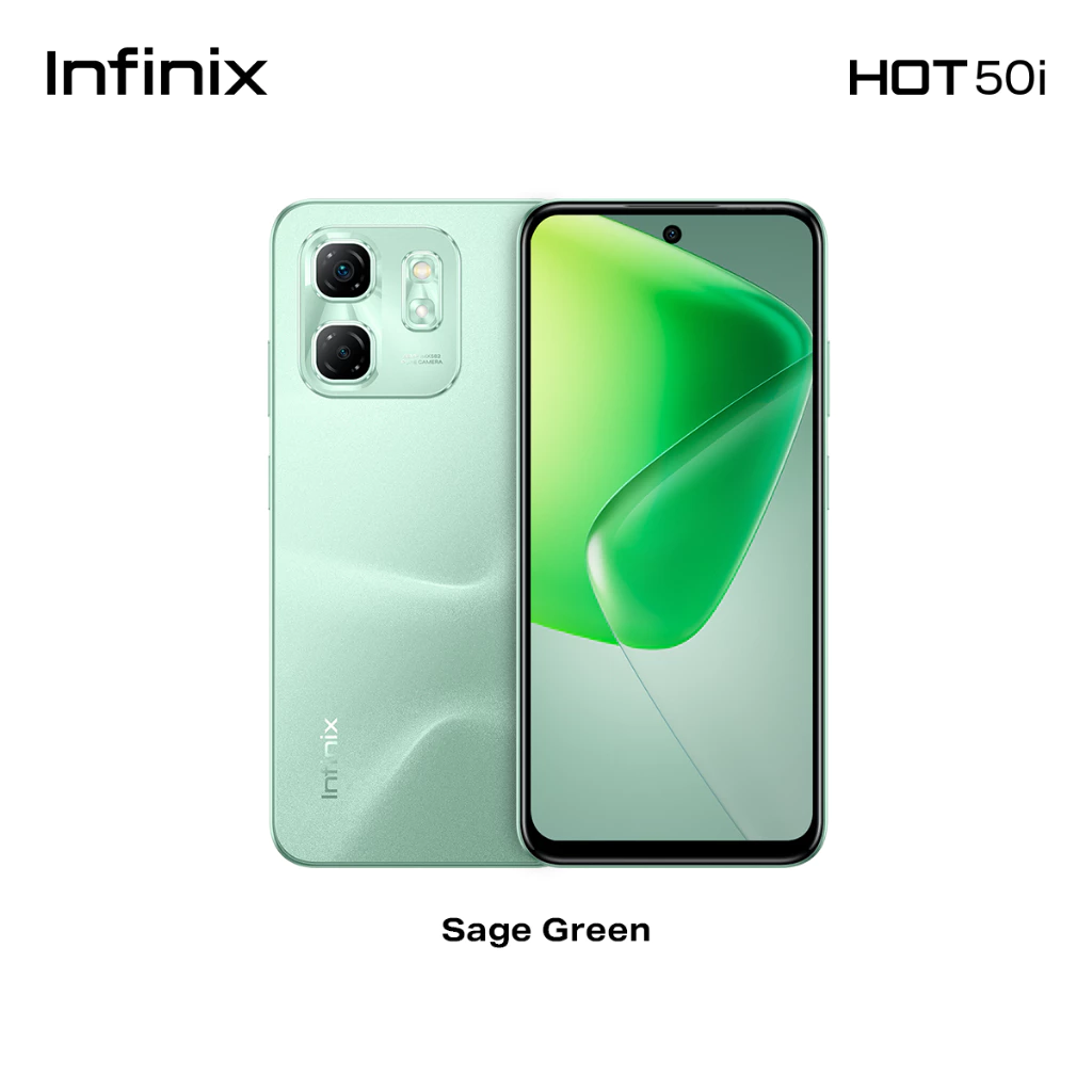 Infinix Hot 50i - 128Go - 4Go - 5000mAh - 48MP