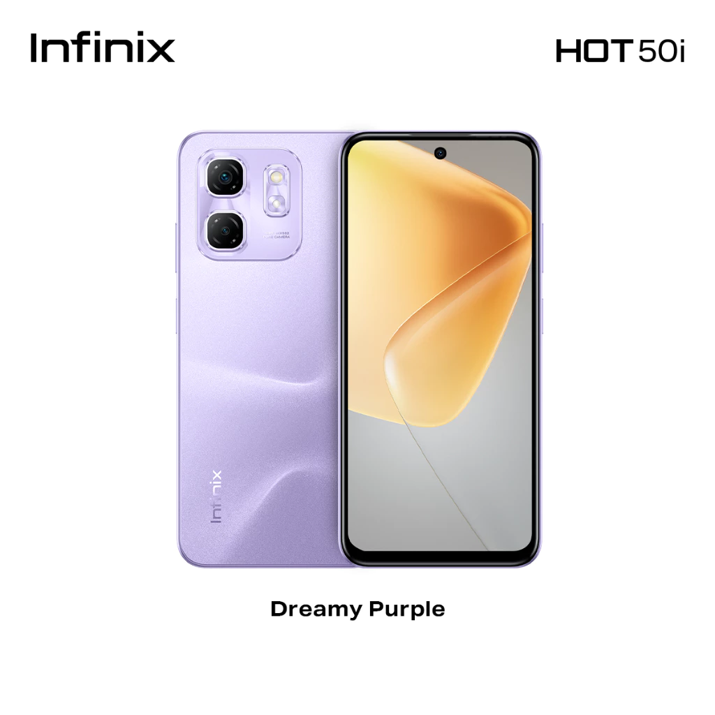 Infinix Hot 50i - 128Go - 4Go - 5000mAh - 48MP