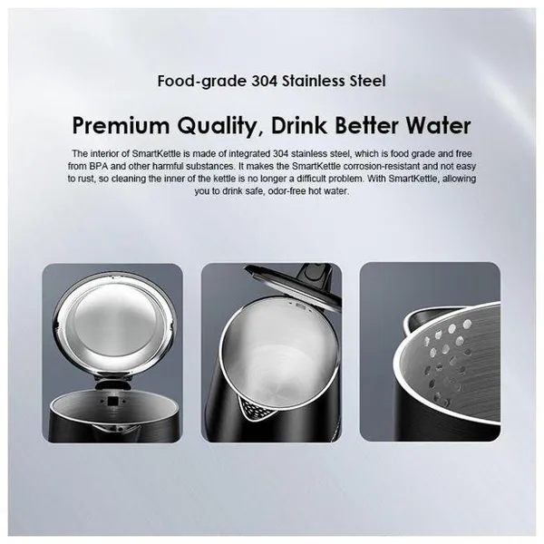 Oraimo Smart Kettle - Bouilloire Métallique de 1,7 L