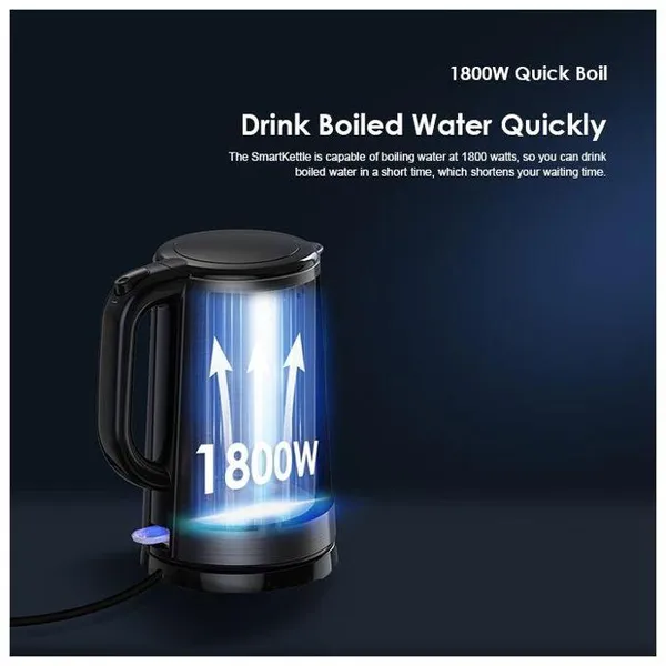 Oraimo Smart Kettle - Bouilloire Métallique de 1,7 L