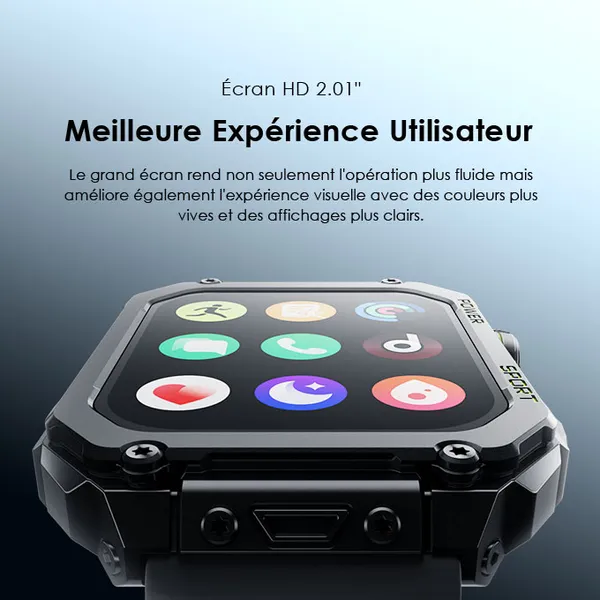 Oraimo Watch Nova V - 2.01" - Montre Connectée