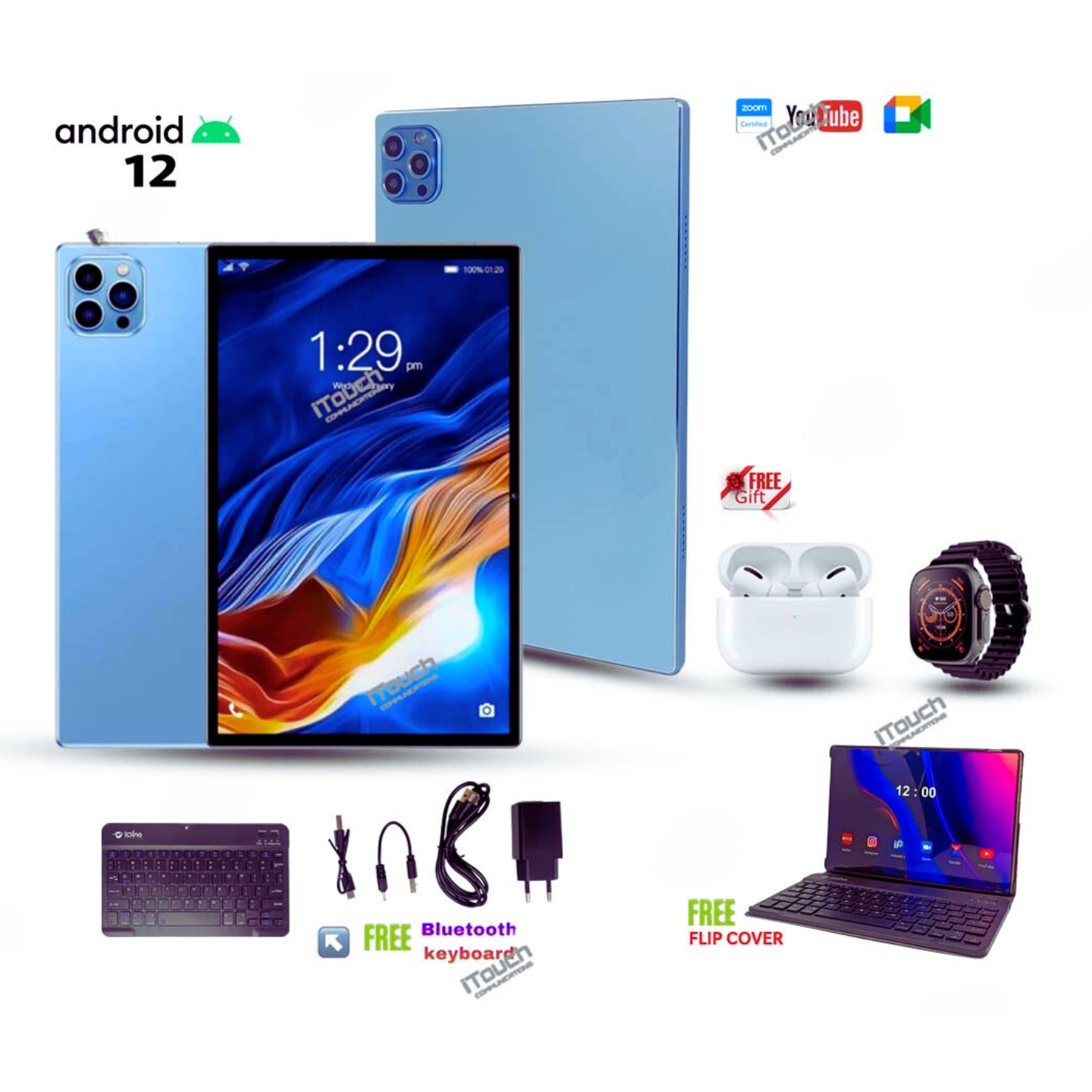 Tablette iDino Notebook 7 - 512GB - 8GB Ram - 10'' - 10 000 mAh