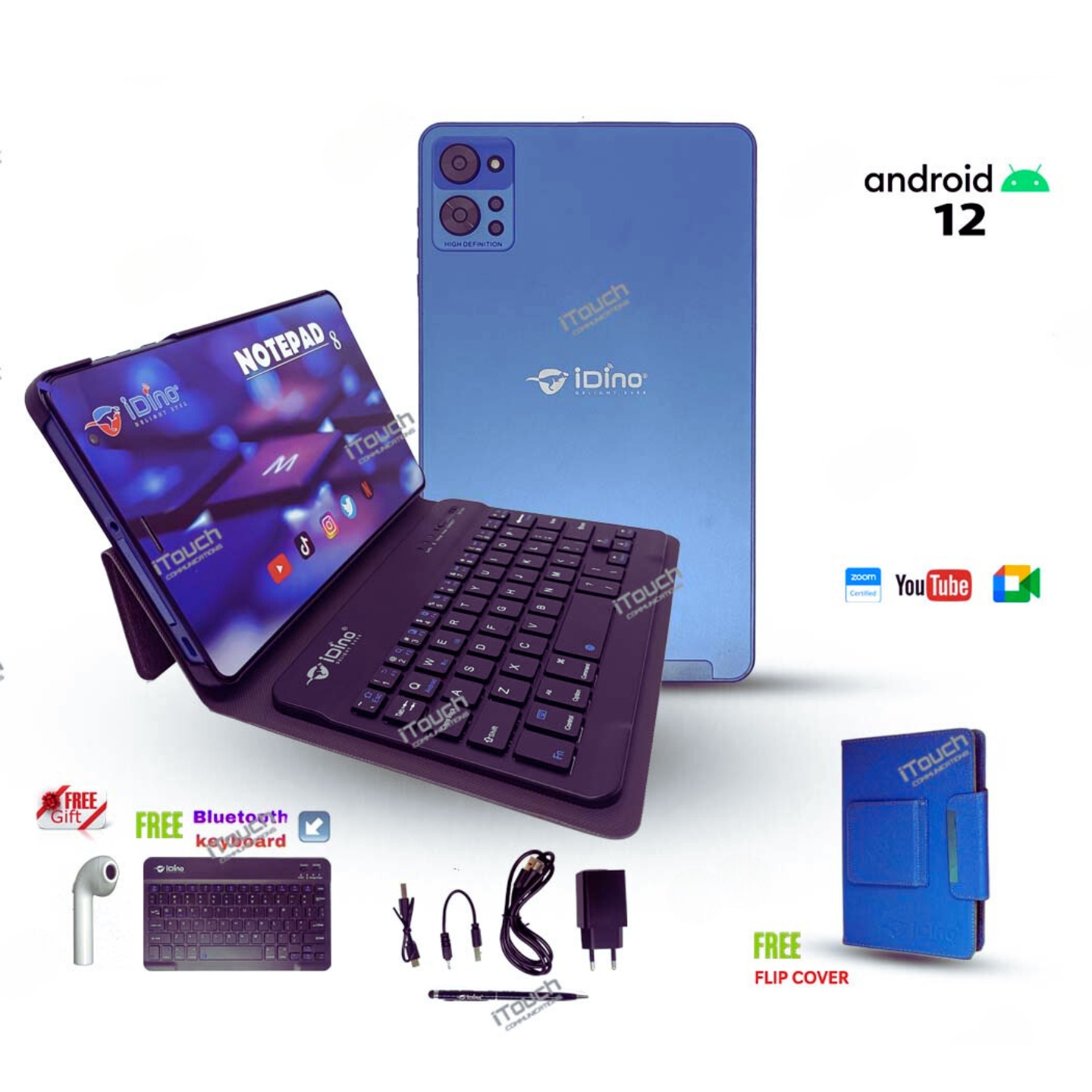 Tablette iDino NotePad 8 - 256GB - 6GB Ram - 8'' - 4 000 mAh