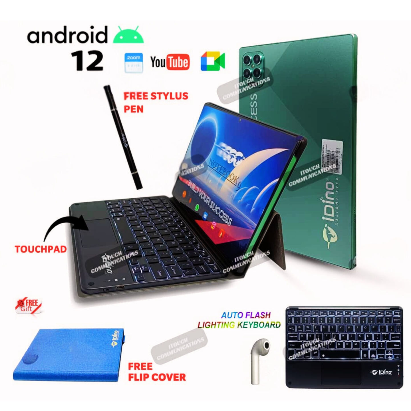 Tablette iDino Notebook 9 - 512GB - 8GB Ram - 10.1'' - 6 000 mAh