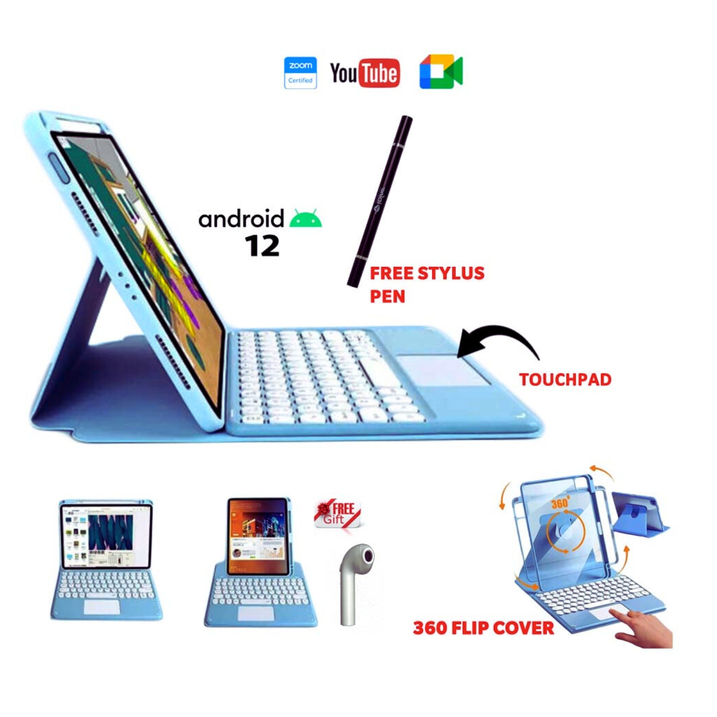 Tablette iDino Notebook 10 - 512GB - 8GB Ram - 10.1'' - 10 000 mAh