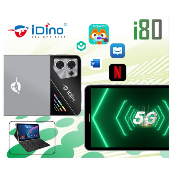 Tablette iDino i80 - 256GB - 6GB Ram - 8'' - 4 000 mAh