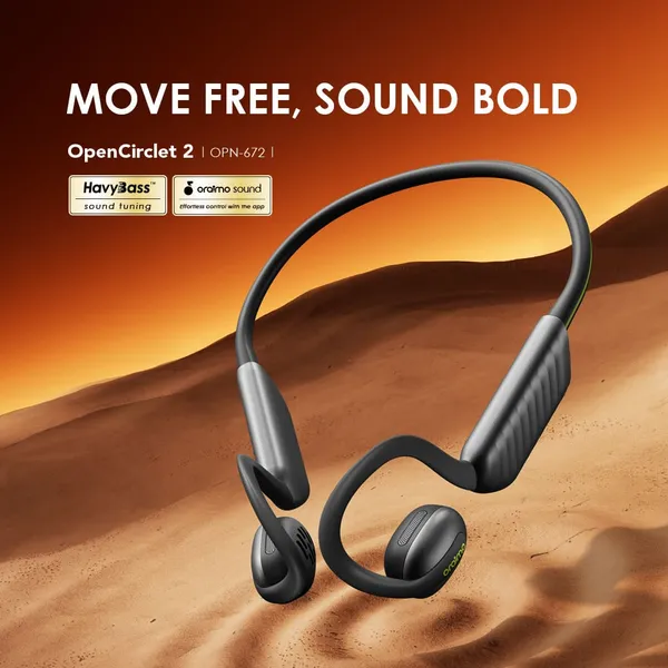 Oraimo OpenCirclet 2 - Ecouteur Bluetooth - Autonomie 16H