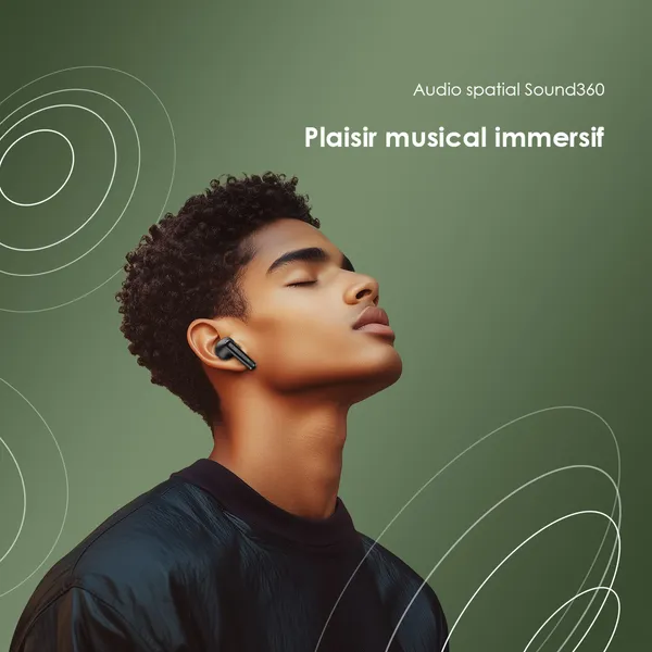Oraimo SpaceBuds Neo - Ecouteur Bluetooth - Autonomie 30H