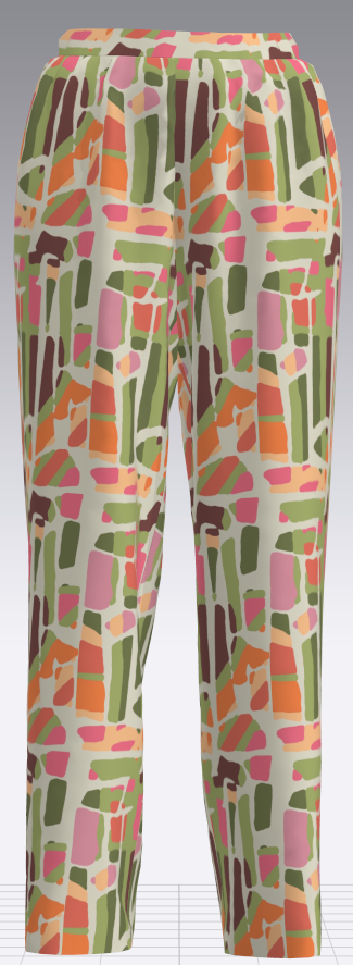 Women Pants Sewing Pattern 