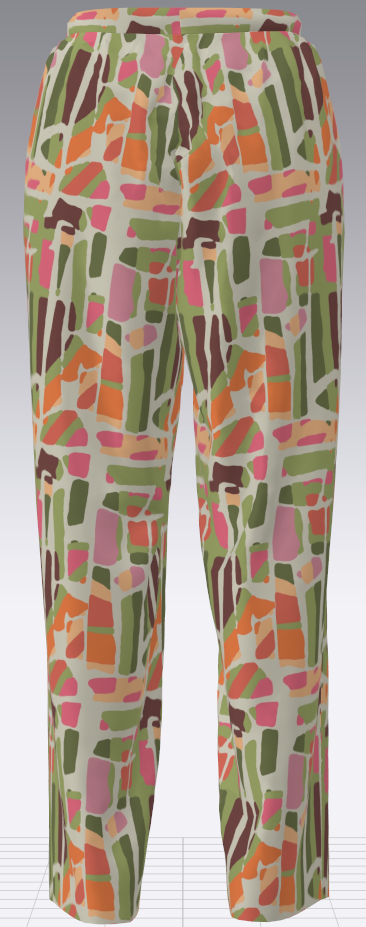 Women Pants Sewing Pattern 