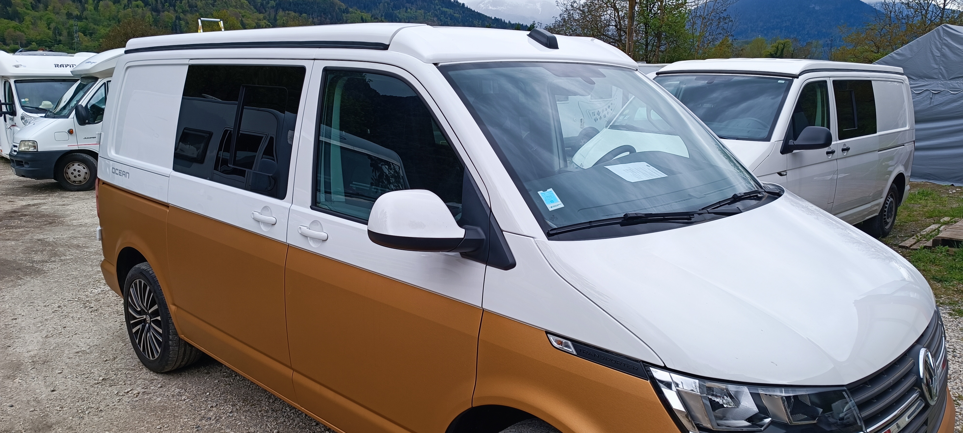 Toit relevable VW T5 & T6 avec Spoiler