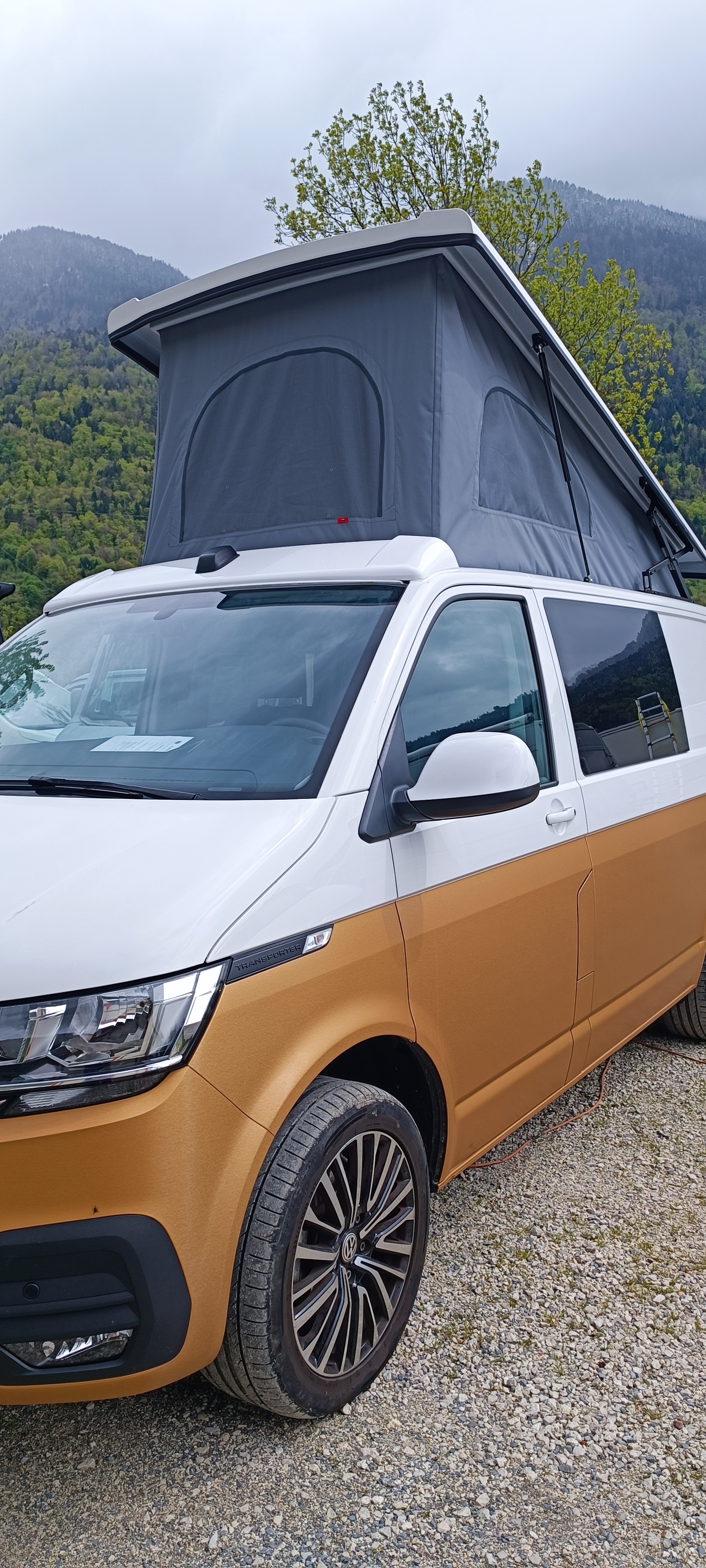 Toit relevable VW T5 & T6 avec Spoiler