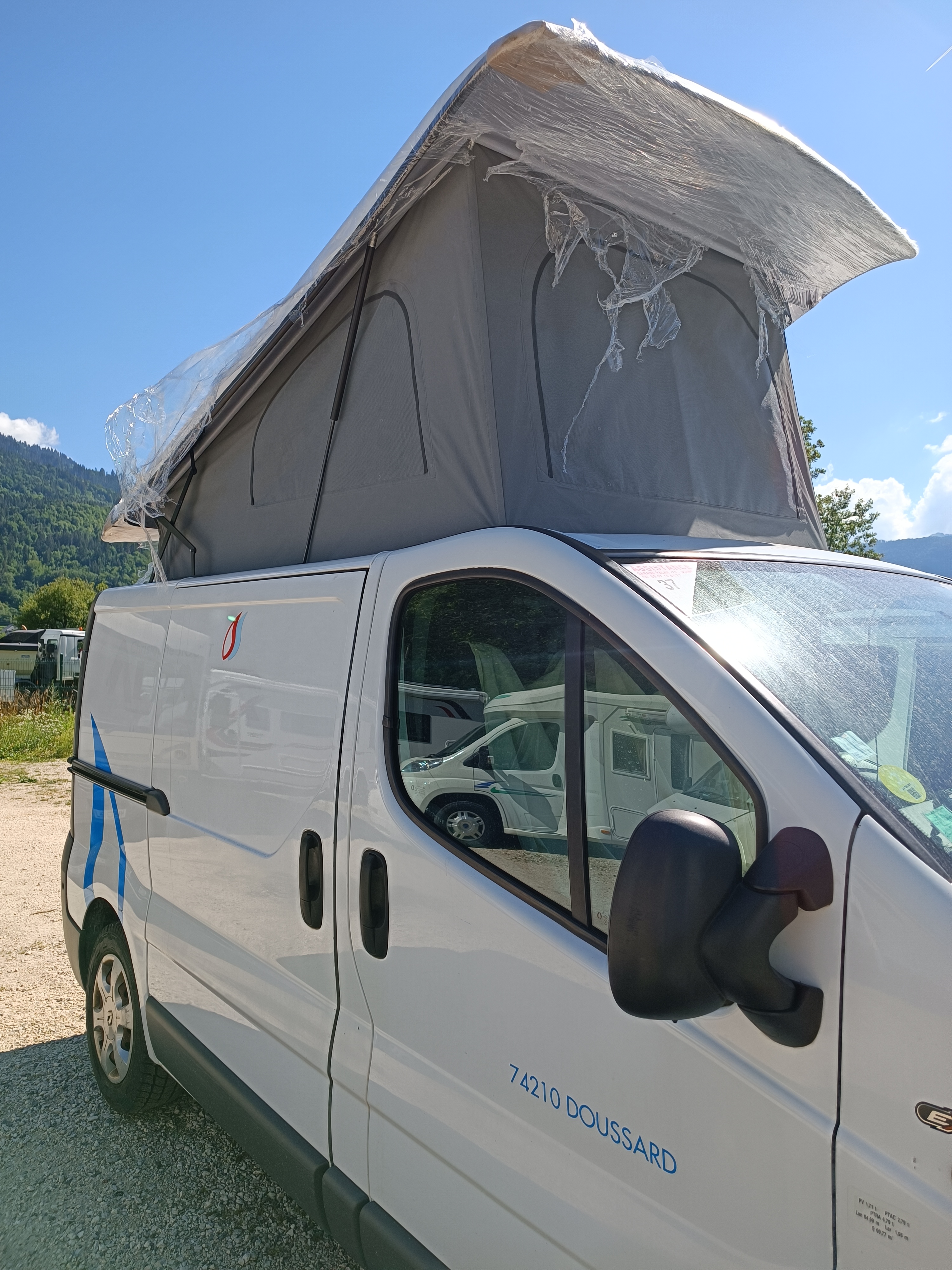 Toit relevable Trafic 2 et dérivés 