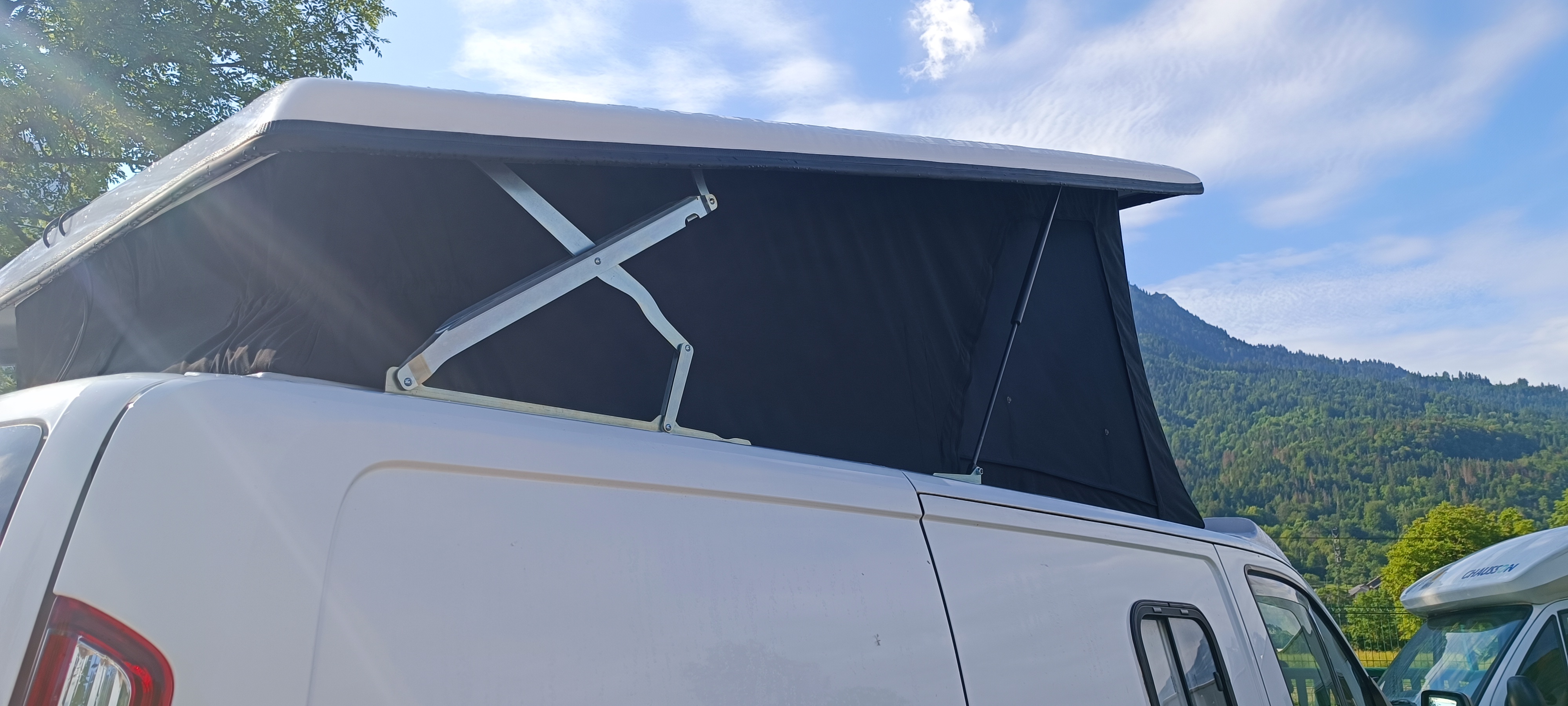 Toit relevable OVR pour Ford Custom L1 avant 2024