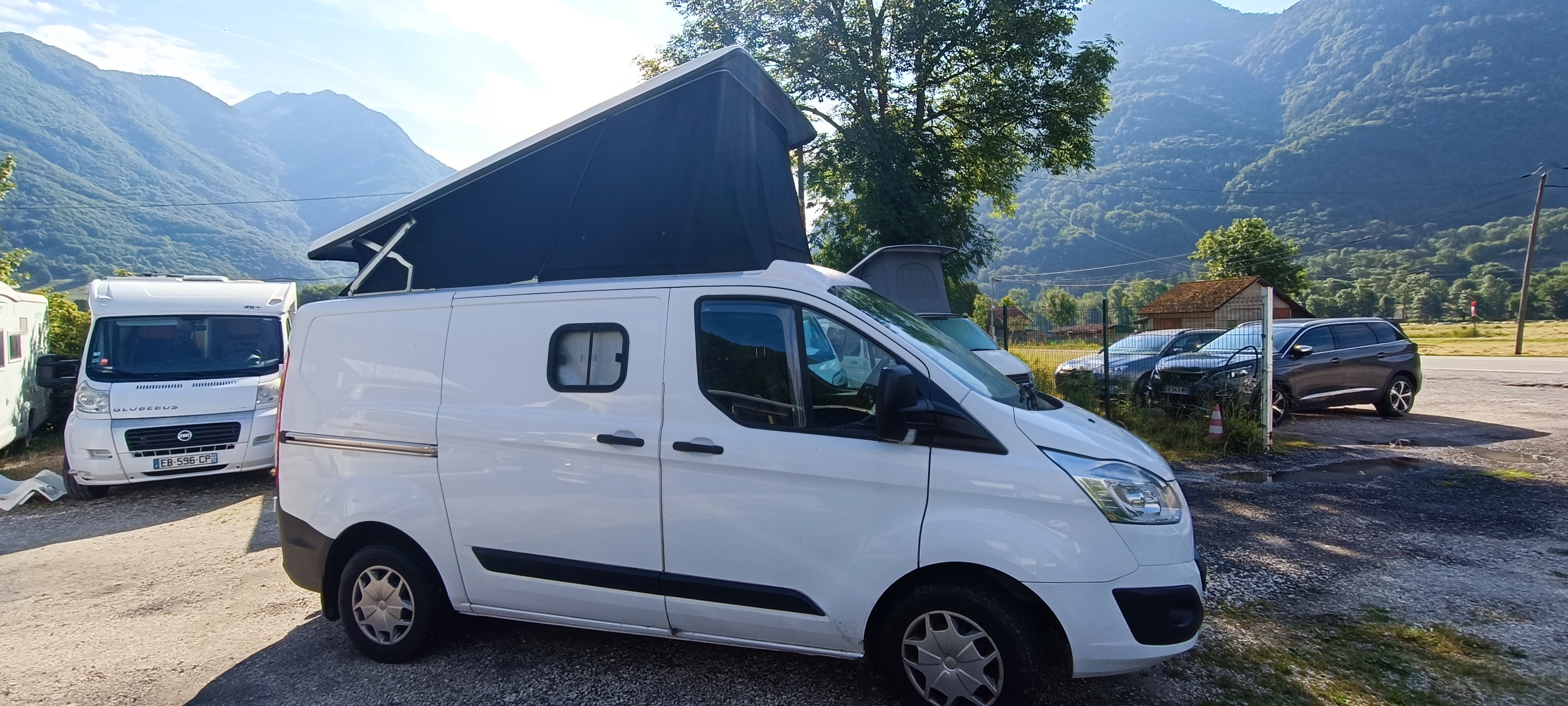 Toit relevable OVR pour Ford Custom L1 avant 2024