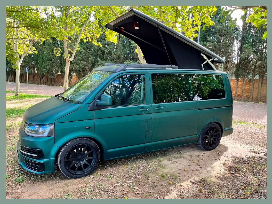 Toit relevable VW T5 & T6 avec Spoiler