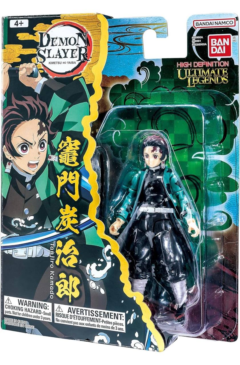 Set de 2 figuras: Tanjiro Kamado y Zenitsu Agatsuma